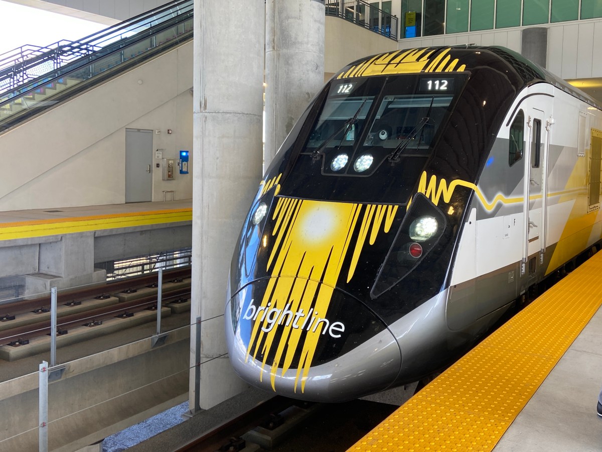 Trying out the&nbsp;Brightline